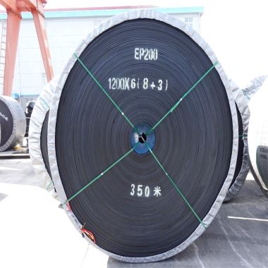 Cinta transportadora de tela EP de alta resistencia para la fábrica de arena