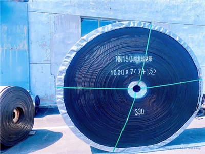 Cinta transportadora de caucho EPDM resistente al calor